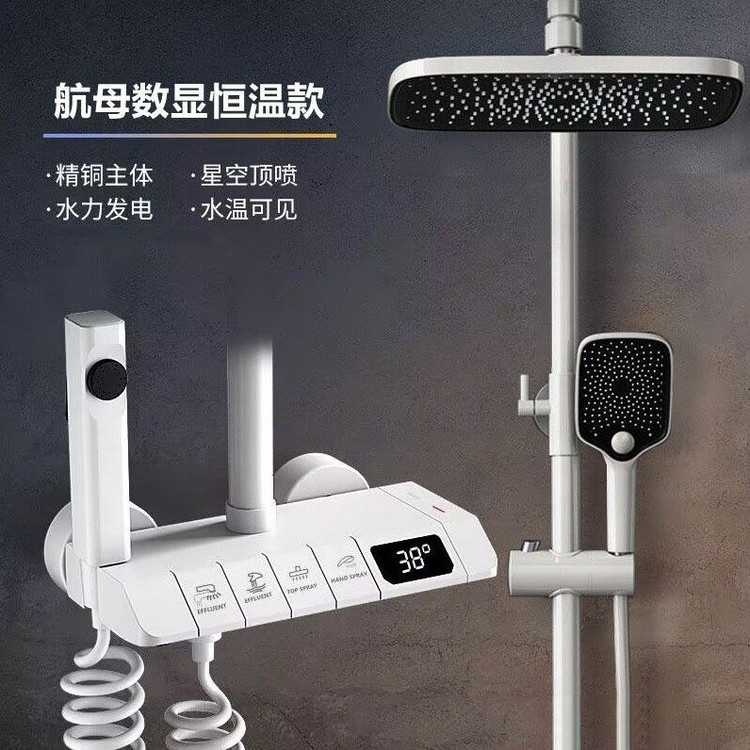 دوش حمام پیانویی نمایشگردار ضد جرم و ضد زنگ برند هایشنگ - اصلی 8099