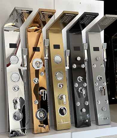 پنل دوش در چند رنگ