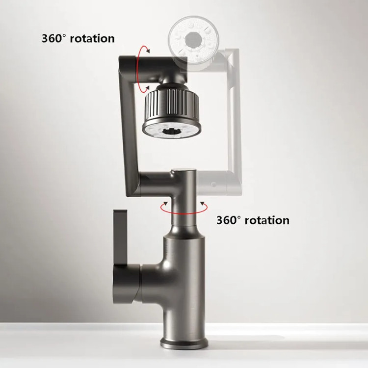 شیر تلسکوپی Hyshin با پاشش چهار حالته