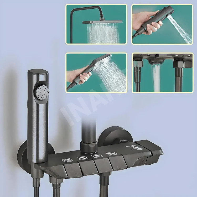 پنل دوش نصب شده