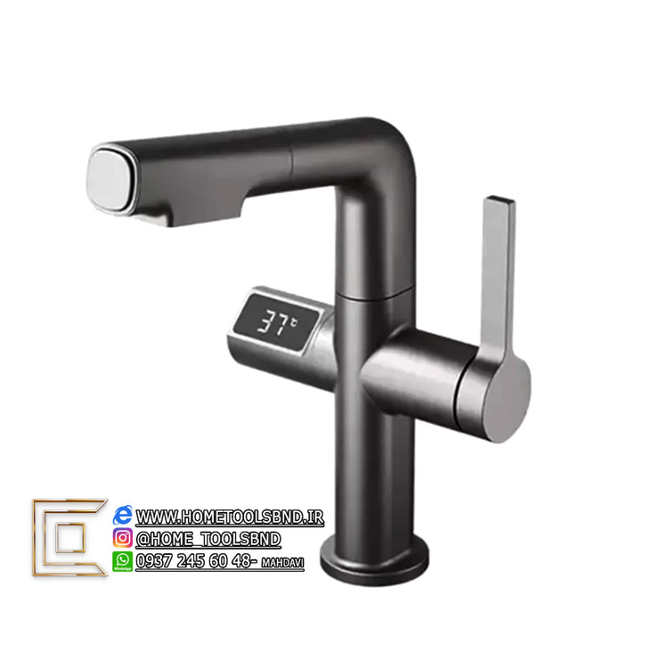 تصویر شیر روشویی نمایشگر دار