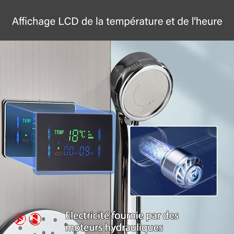 نصب حرفهای پنل دوش دیجیتال در حمام