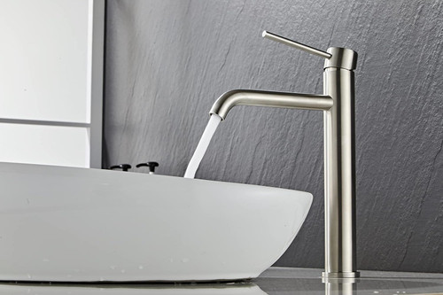 نمای نصب شیر روشویی