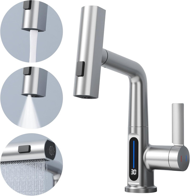 شیر آشپزخانه با LCD – آینده همینجاست!