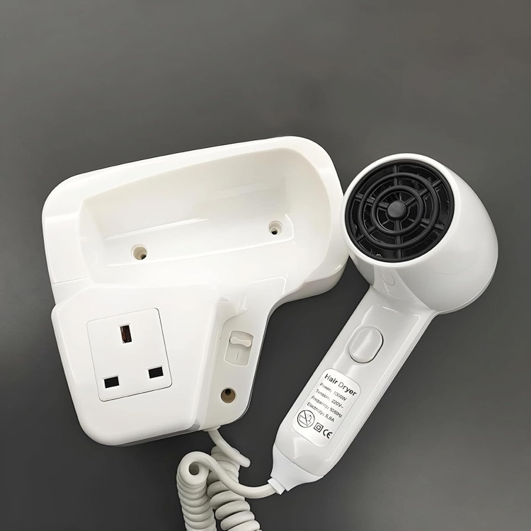 سشوار دیواری دیزاین مدرن هوا دیائو در دکوراسیون حمام