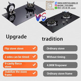 اجاق گاز صفحهای دو شعله جک با کنترل دقیق و کیفیت بالا