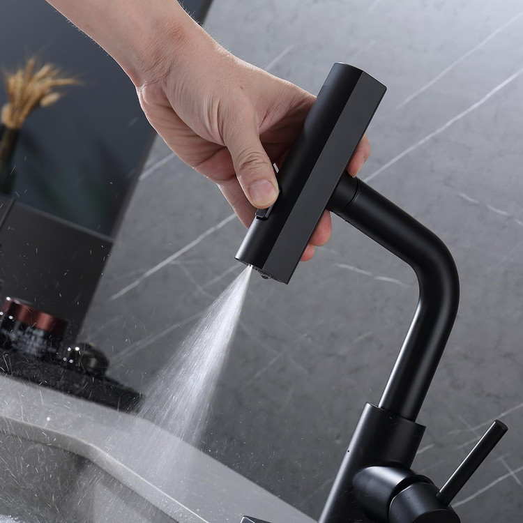 شیر روشویی چهارحالته HuaDiao با ویژگیهای هوشمند و طراحی مدرن