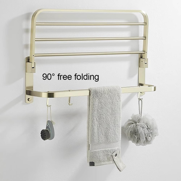 قفسه حمام نصب شده در حمام