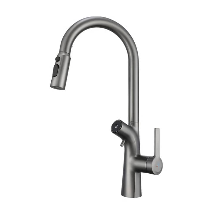 شیر ظرفشویی دکمه‌ای دوکاره