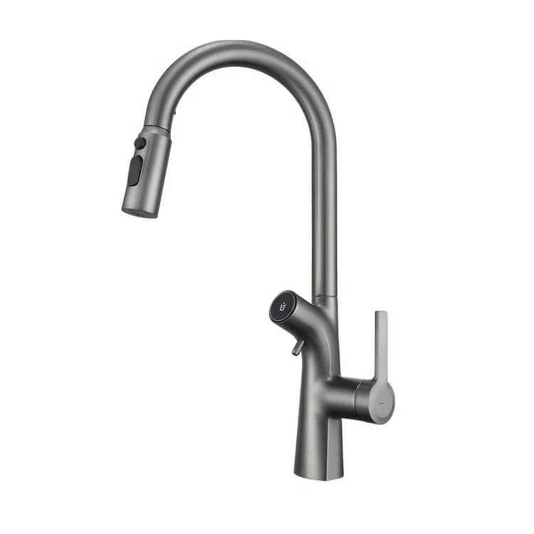 شیر ظرفشویی دکمهای دوکاره