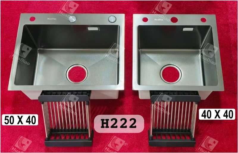 نصب آسان سینک ظرفشویی 40*40 هودایائو در کابینت